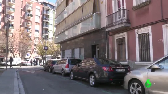 Lugar donde un hombre ha recibido disparos en Sant Andreu de Barcelona Lugar donde un hombre ha recibido disparos en Sant Andreu de Barcelona