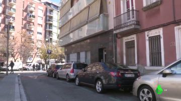 Lugar donde un hombre ha recibido disparos en Sant Andreu de Barcelona