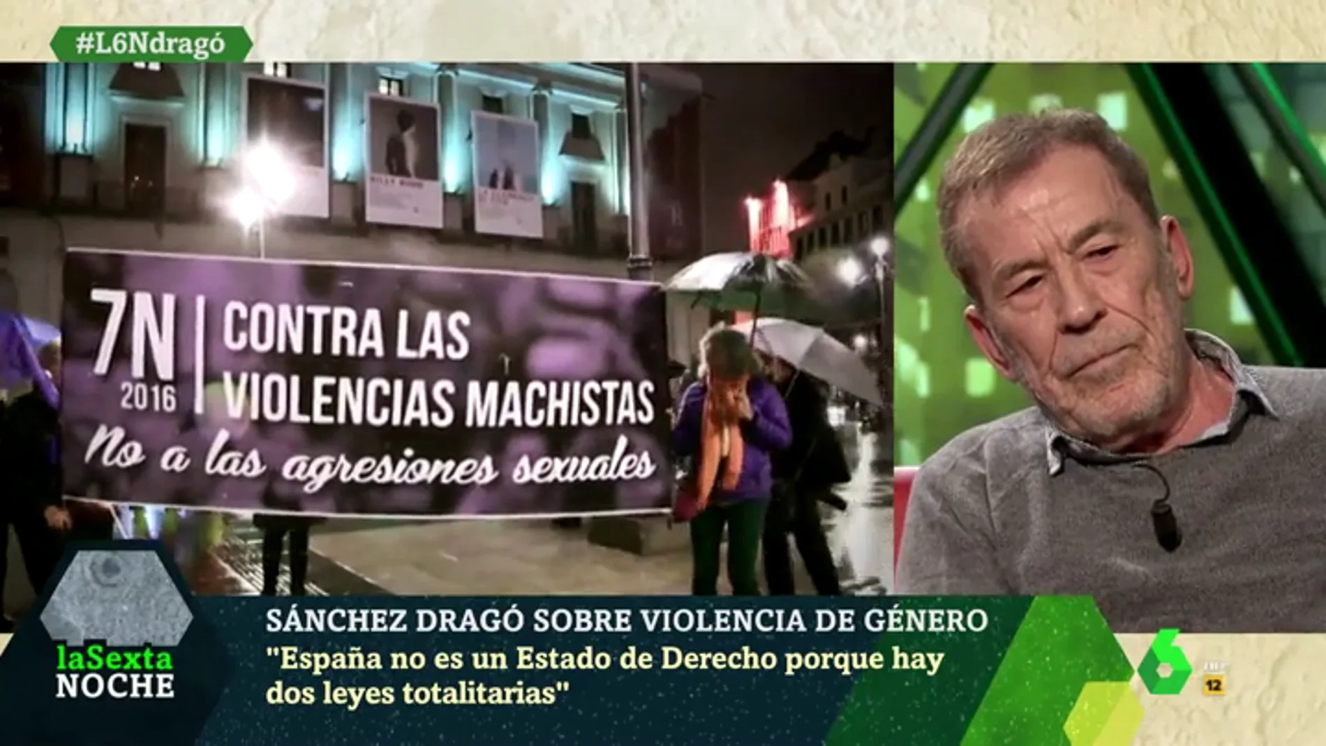 Fernando Sánchez Dragó carga contra la Ley de Violencia de Género: "Discrimina a los varones"