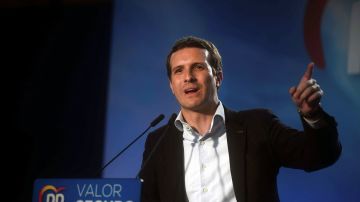 Pablo Casado en un acto en Córdoba