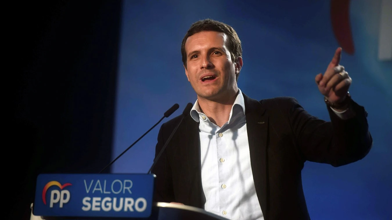 Pablo Casado en un acto en Córdoba