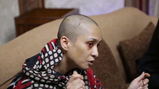 Asma Aziz, la mujer que denuncia haber sido maltratada por negarse a bailar para su marido. Asma Aziz, la mujer que denuncia haber sido maltratada por negarse a bailar para su marido.