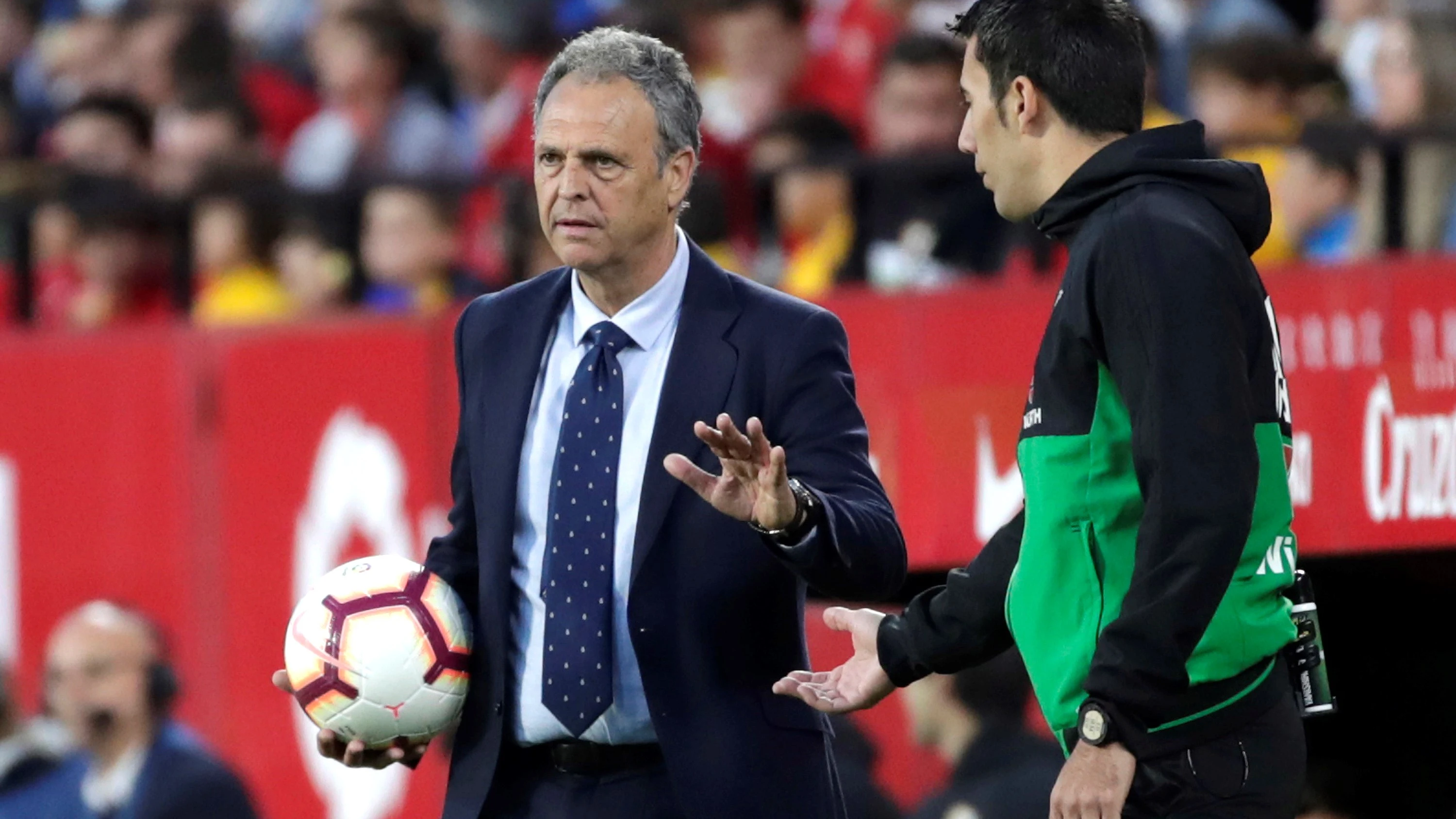 Joaquín Caparrós, entrenador del Sevilla