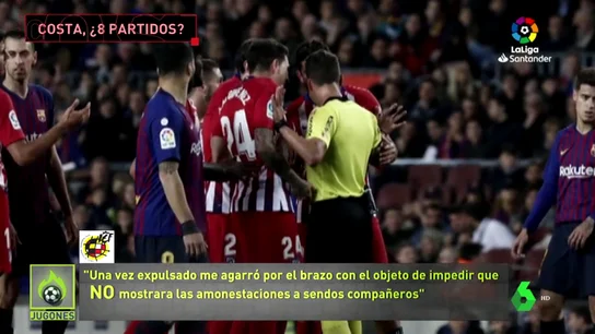 Costa se enfrenta a ocho partidos Costa se enfrenta a ocho partidos