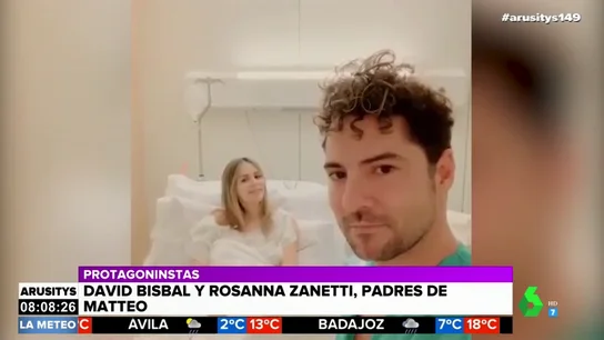 Rosanna Zanetti y David Bisbal Rosanna Zanetti y David Bisbal