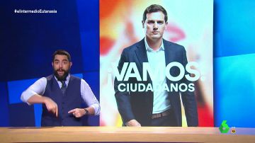 Dani Mateo versiona el lema de Ciudadanos al ritmo de otra canción: "Vamos ciudadanos, ponte a bailar"