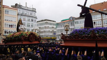 Procesión del Santo Encuentro en Ferrol