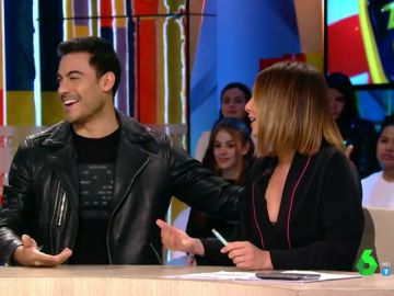 Carlos Rivera recuerda la anécdota que vivió junto a Chenoa "cuando sacó las camisetas de chándal" Carlos Rivera recuerda la anécdota que vivió junto a Chenoa "cuando sacó las camisetas de chándal"