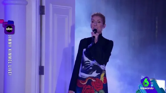 Céline Dion y Jimmy Kimmel sorprenden a un pareja oficiando su boda y cantando en la ceremonia Céline Dion y Jimmy Kimmel sorprenden a un pareja oficiando su boda y cantando en la ceremonia