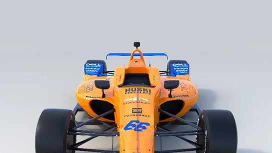 El McLaren de Fernando Alonso para disputar las 500 Millas de Indianápolis El McLaren de Fernando Alonso para disputar las 500 Millas de Indianápolis