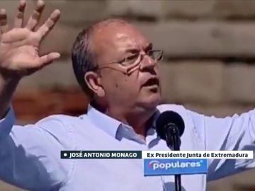 "A mí me gusta Camela": la sorprendente nueva arma electoral de Monago en un mitin del PP "A mí me gusta Camela": la sorprendente nueva arma electoral de Monago en un mitin del PP