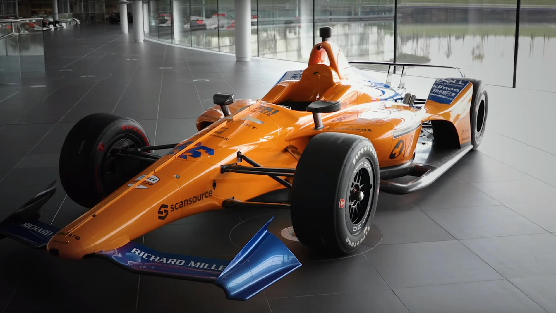 El McLaren de Fernando Alonso para las 500 Millas de Indianápolis