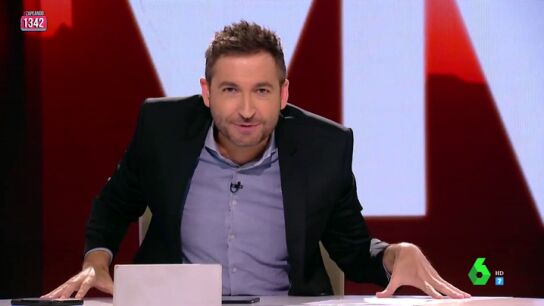 Frank Blanco se mete ne la piel de Ferreras para hablar de pol&iacute;tica: "S&eacute; tanto de periodismo que al 'New York Times' lo van a llamar 'New York Frank'"