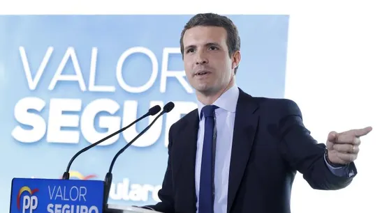El líder del PP, Pablo Casado El líder del PP, Pablo Casado