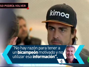 David Coulthard cree que Fernando Alonso podría volver a la F1 este año