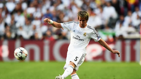 Coentrao, durante la final de Lisboa contra el Atlético de Madrid Coentrao, durante la final de Lisboa contra el Atlético de Madrid