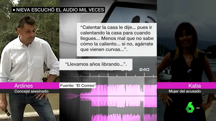 Sale a la luz la grabación en la que Pedro Nieva descubrió la infidelidad de su mujer con Javier Ardines