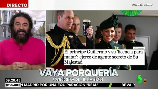 El análisis de El Sevilla sobre el trabajo de espía del príncipe Guillermo: "Yo prefiero el secreto ibérico" El análisis de El Sevilla sobre el trabajo de espía del príncipe Guillermo: "Yo prefiero el secreto ibérico"