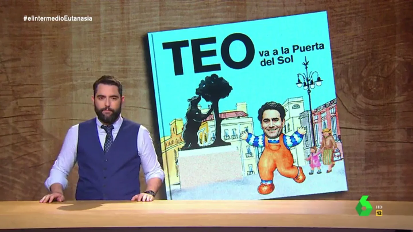 Dani Mateo repasa "las aventuras de Teo" en la manifestación de Jusapol: "¿Quiere que la Policía acampe en la puerta del Sol?" Dani Mateo repasa "las aventuras de Teo" en la manifestación de Jusapol: "¿Quiere que la Policía acampe en la puerta del Sol?"