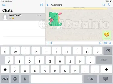 WhatsApp en el iPad WhatsApp en el iPad