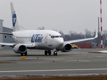Un Boeing 737 de la compañía Utair Un Boeing 737 de la compañía Utair