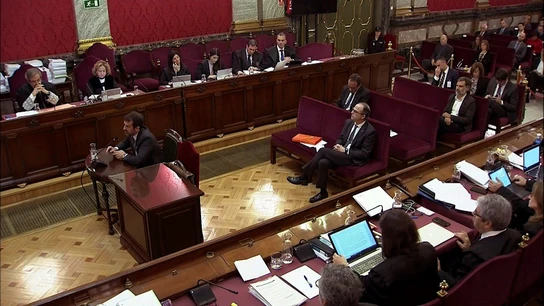 El Supremo arranca la novena semana del juicio al 'procés' El Supremo arranca la novena semana del juicio al 'procés'