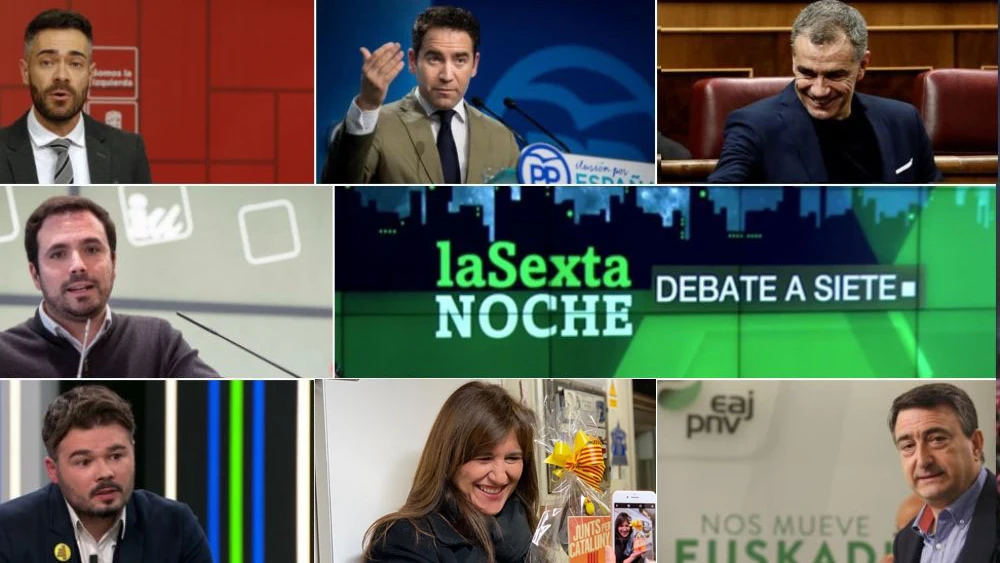 Debate a siete en laSexta Noche