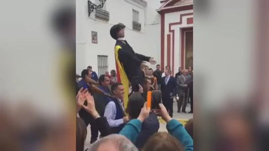 Muñeco representando a Puigdemont en Coripe, Sevilla Muñeco representando a Puigdemont en Coripe, Sevilla