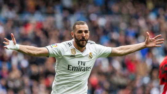 Karim Benzema celebra un gol ante el Athletic Karim Benzema celebra un gol ante el Athletic