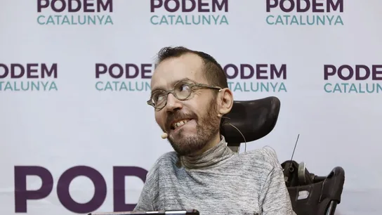 Pablo Echenique en un acto de Podemos Pablo Echenique en un acto de Podemos