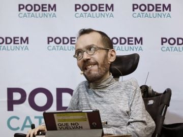 Pablo Echenique en un acto de Podemos Pablo Echenique en un acto de Podemos