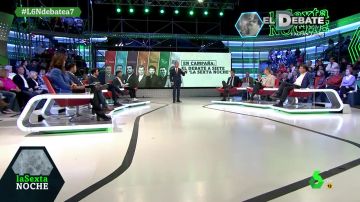 Debate a siete en laSexta Noche