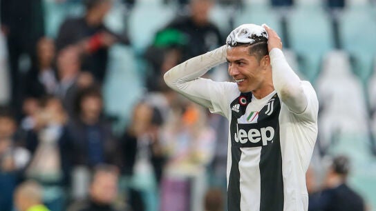 Cristiano Ronaldo, con la Juventus