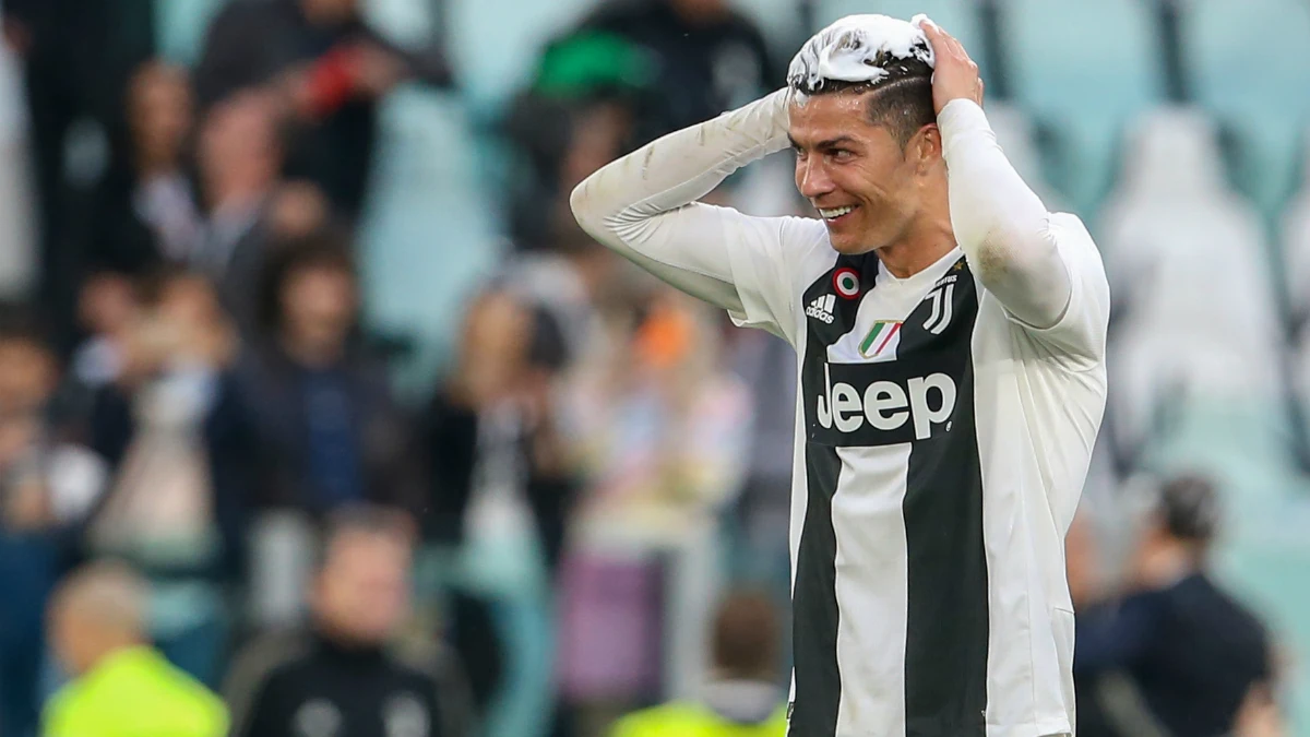 Cristiano Ronaldo, con la Juventus