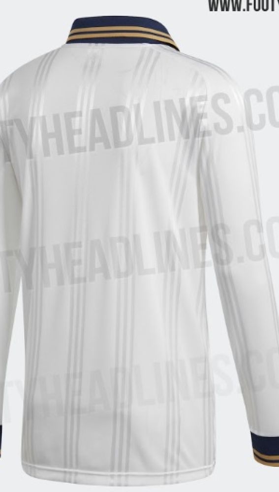 La camiseta retro del Real Madrid