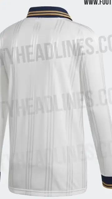La camiseta retro del Real Madrid La camiseta retro del Real Madrid