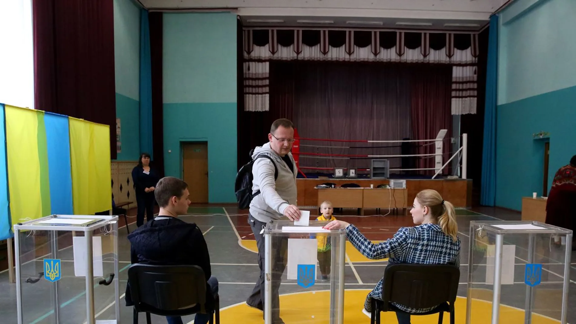 Votaciones en Ucrania