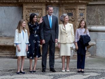 Posado de la Familia Real en Palma Posado de la Familia Real en Palma