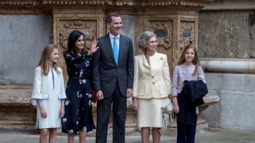 Posado de la Familia Real en Palma