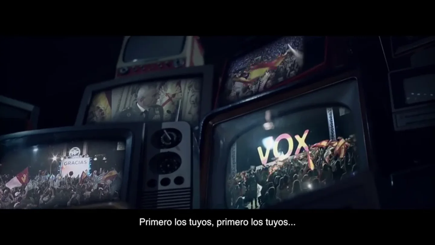 Vox pide la retirada del video de campaña de PACMA por fomentar "el odio y la violencia contra el partido" Vox pide la retirada del video de campaña de PACMA por fomentar "el odio y la violencia contra el partido"