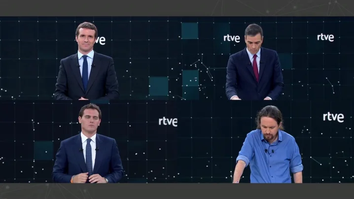 Así han despedido el debate los cuatro candidatos a las elecciones