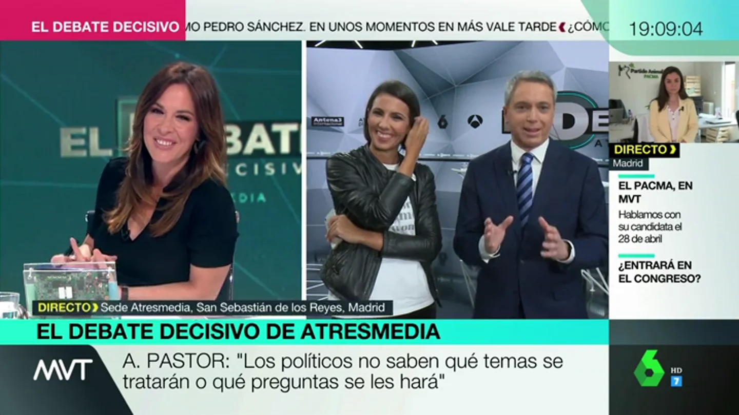 ¿Cómo va a ser el Debate Decisivo?, Ana Pastor y Vicente Vallés analizan las claves ¿Cómo va a ser el Debate Decisivo?, Ana Pastor y Vicente Vallés analizan las claves
