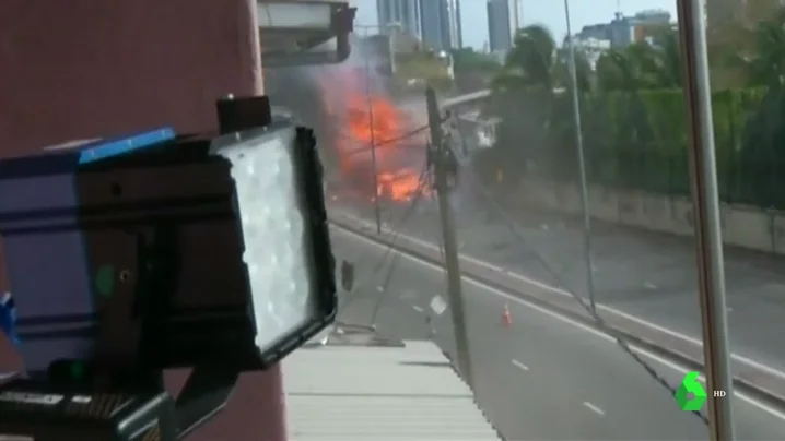 Desactivan un bomba casera escondida cerca del aeropuerto de Sri Lanka