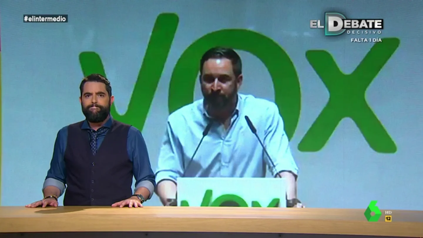 Dani Mateo contesta a Vox Dani Mateo contesta a Vox