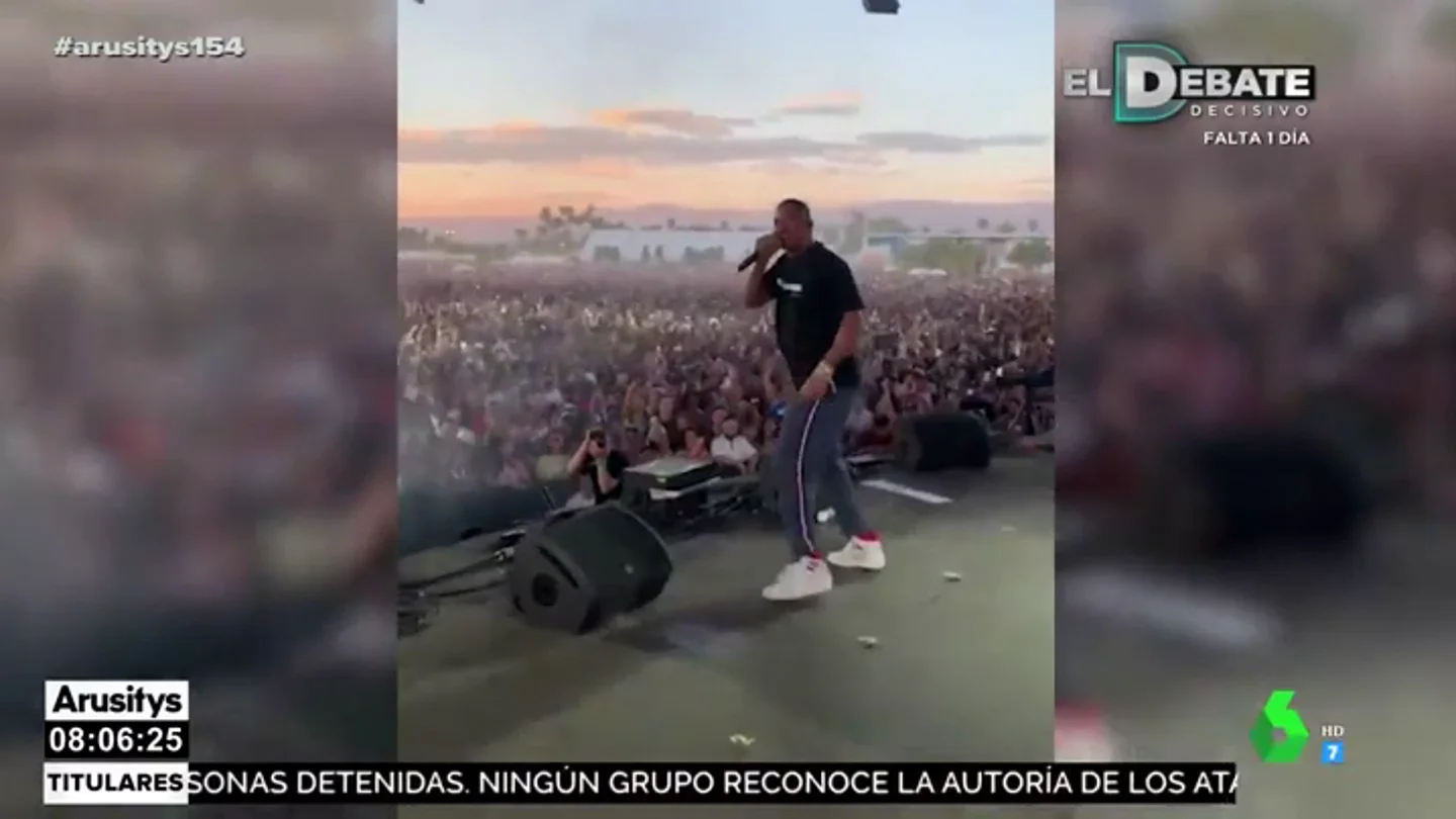 Will Smith irrumpe por sorpresa en la actuación de su hijo en Coachella Will Smith irrumpe por sorpresa en la actuación de su hijo en Coachella