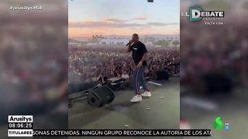 Will Smith irrumpe por sorpresa en la actuación de su hijo en Coachella