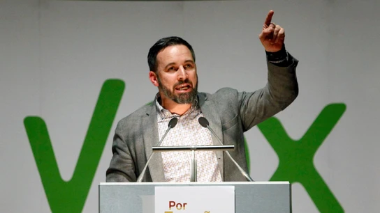 El líder de VOX, Santiago Abascal. El líder de VOX, Santiago Abascal.