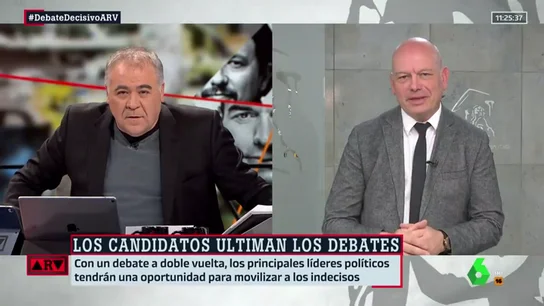 Gabriel Sanz: "La situación no es buena para unas elecciones en las que la izquierda quiere movilizar al máximo a sus votantes" Gabriel Sanz: "La situación no es buena para unas elecciones en las que la izquierda quiere movilizar al máximo a sus votantes"