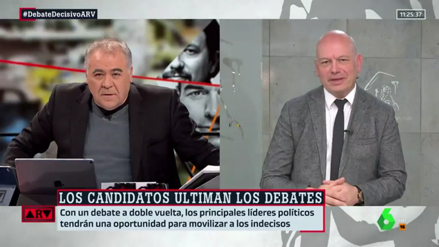 Gabriel Sanz: "La situación no es buena para unas elecciones en las que la izquierda quiere movilizar al máximo a sus votantes" Gabriel Sanz: "La situación no es buena para unas elecciones en las que la izquierda quiere movilizar al máximo a sus votantes"