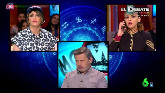 Anna Simon y Chenoa exorcizan a Miki Nadal en pleno directo: Anna Simon y Chenoa exorcizan a Miki Nadal en pleno directo: